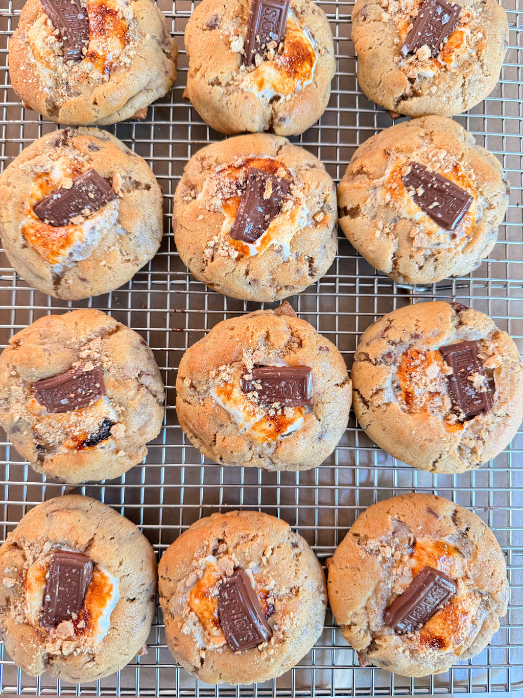 Thick S’mores Cookies (sold as dozen only)
