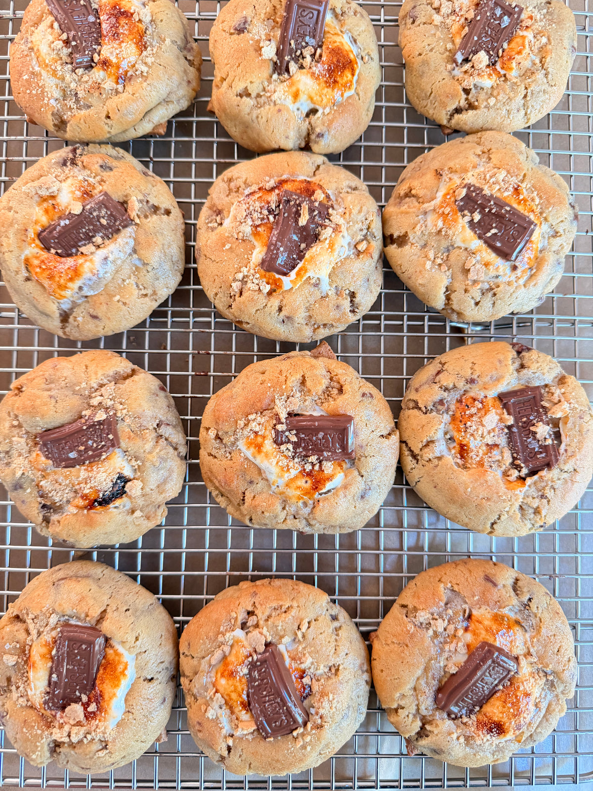 Thick S’mores Cookies (sold as dozen only)